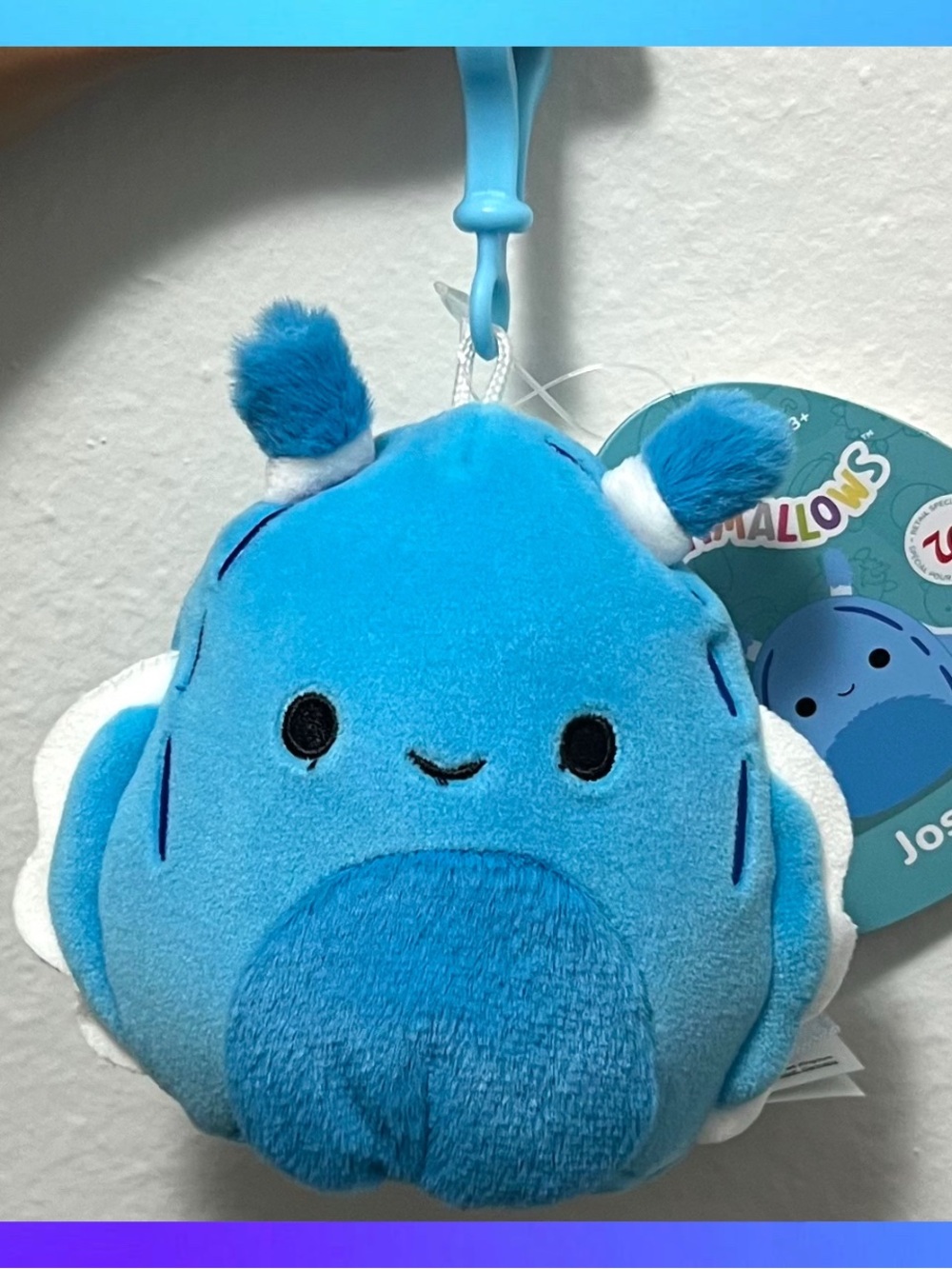 Squishmallows Clip Sea Slug NWT